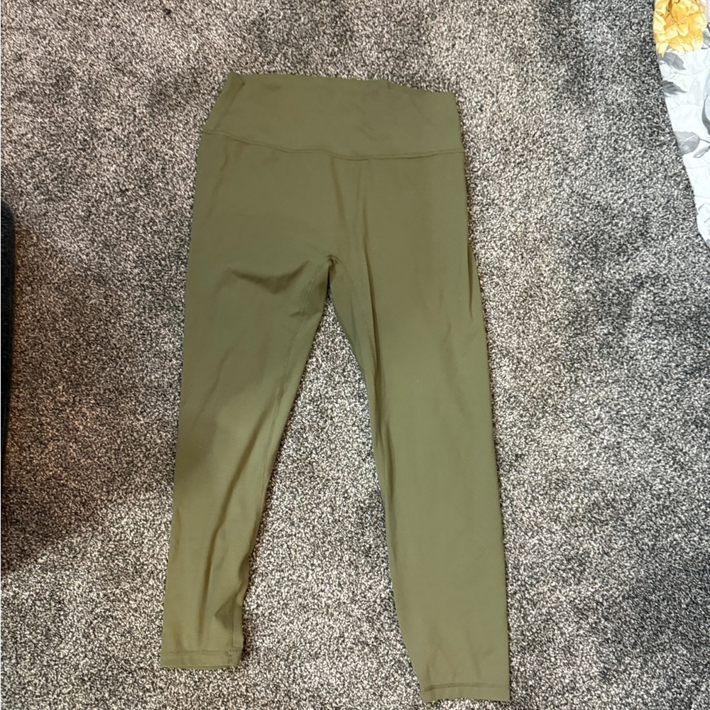 Zyia Olive green leggings - SO SOFT!